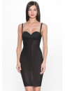 SLIPDRESS LE JOURNAL INTIME "INVISIBLE" DRESS LONG (BLACK) Le Journal IN-DR-DL
