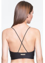 TOP LE JOURNAL INTIME "INVISIBLE" CROP TOP (BLACK) Le Journal IN-TP-CR